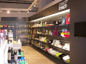 Retail afwerking hout